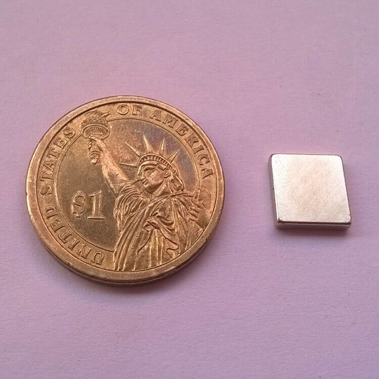 10 x 10 x 2mm neodymium magnet