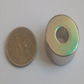 28mm x 10mm x 12.50mm Neodymium Ring Magnets